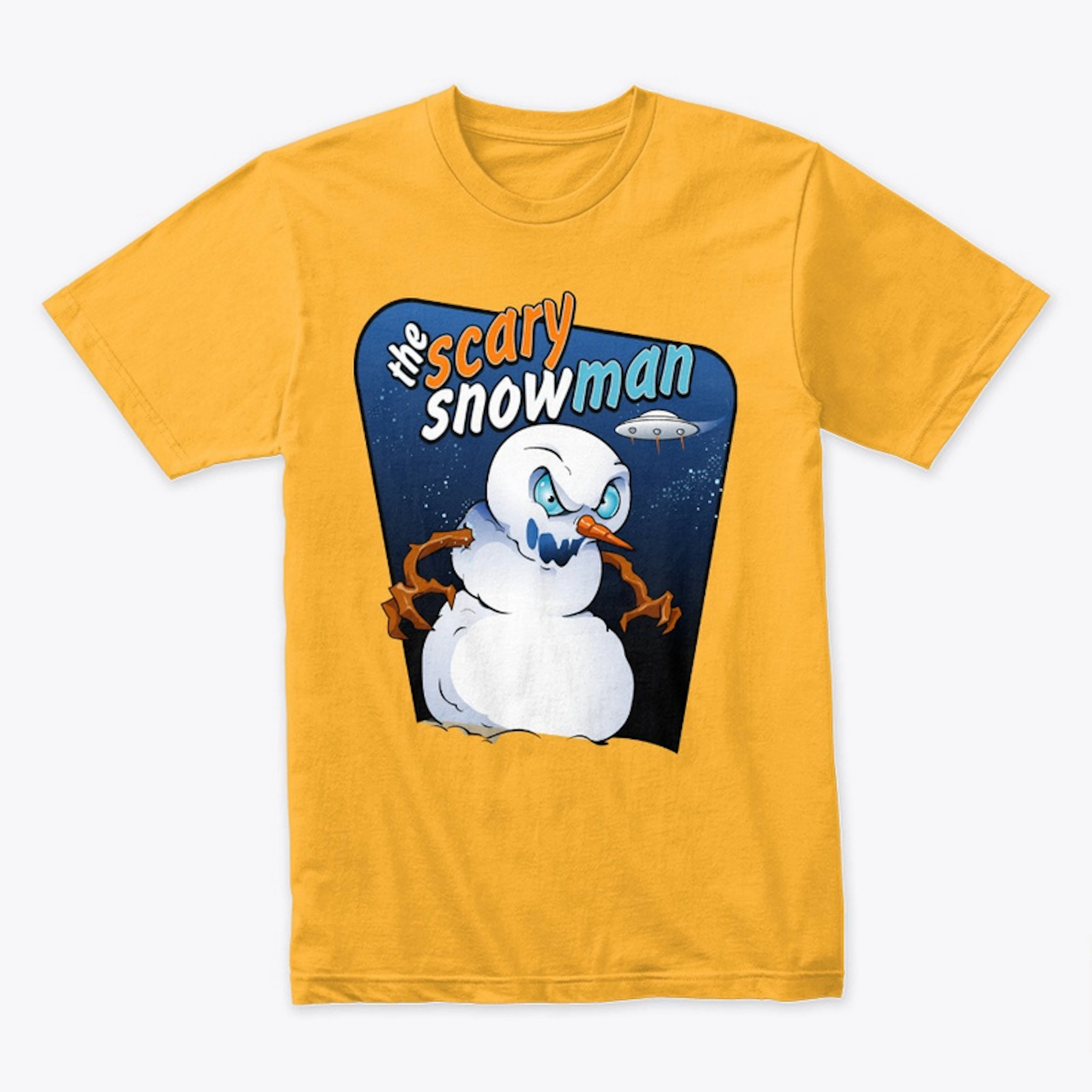 Scary Snowman Out of this World